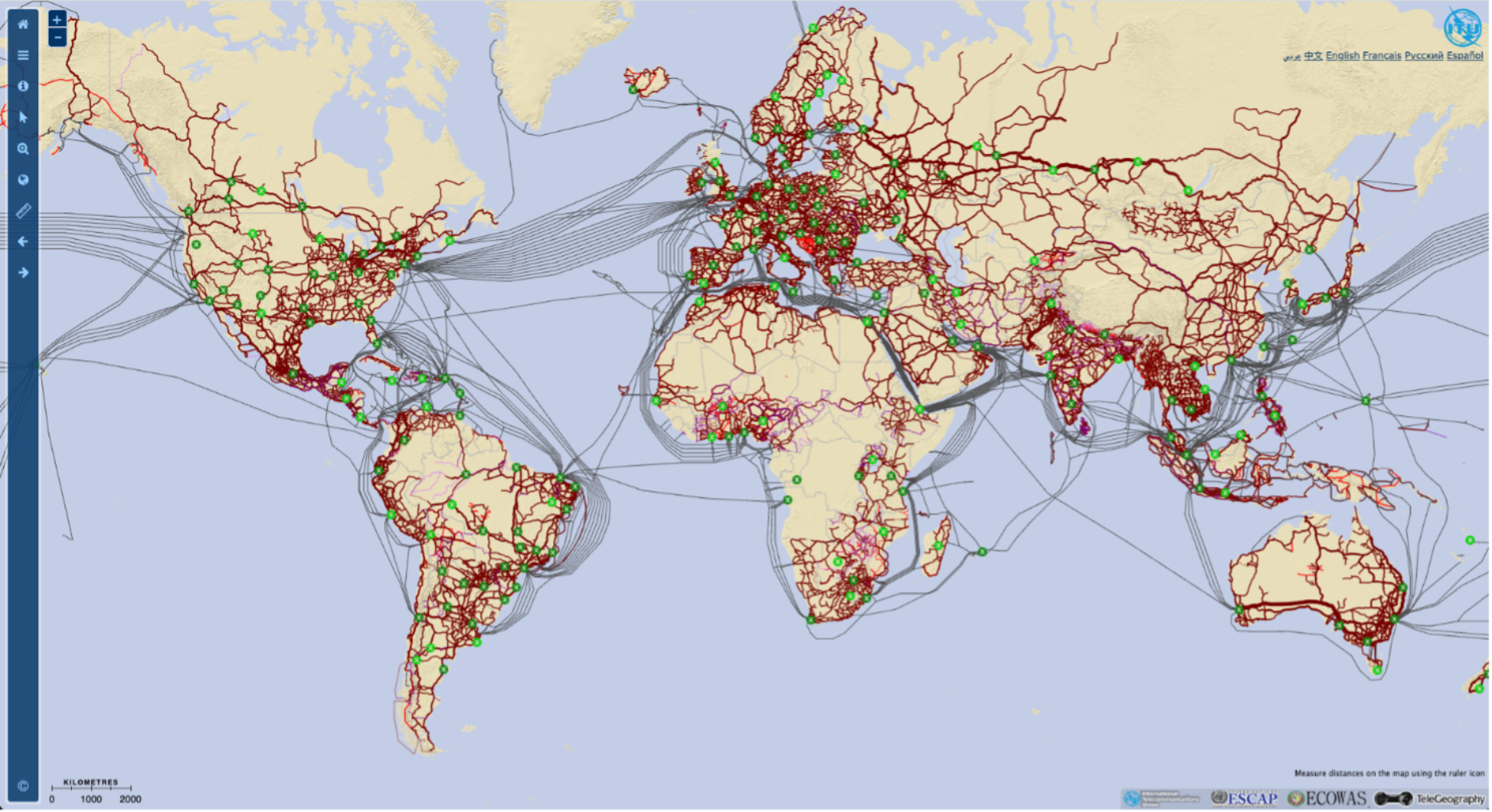The influence of private sector - ITU Interactive Terrestrial Transmission Map 1872x0 C Default