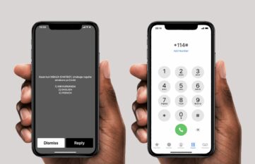 Smartphone in der Hand